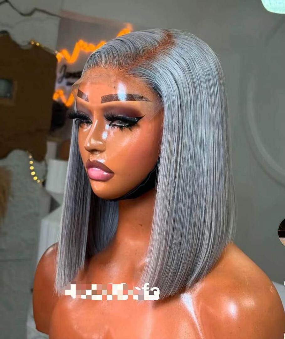 Sleek Onyx Fringe Wig