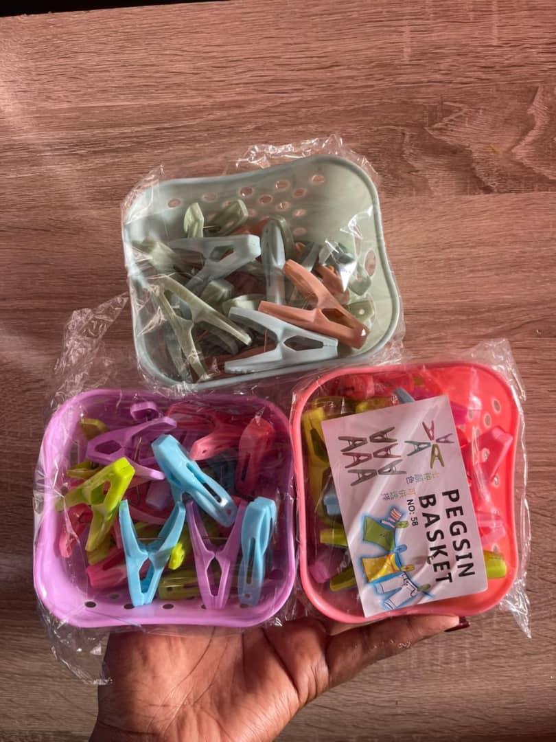 Basket with Pegs