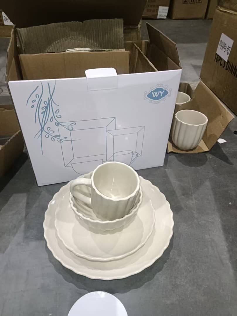 Fancy Set of Ceramic Plates