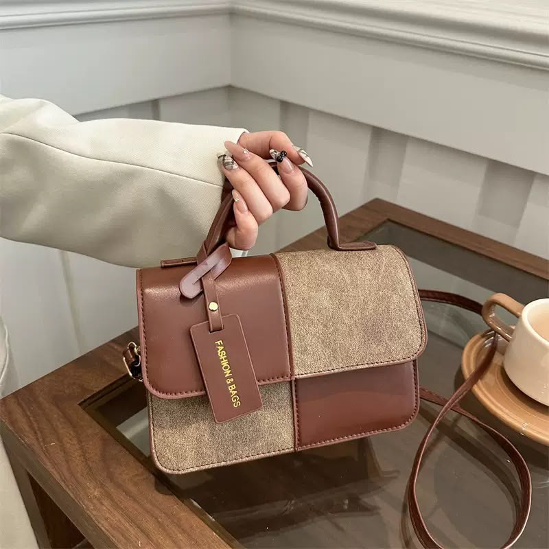 Brown Leather Handbag