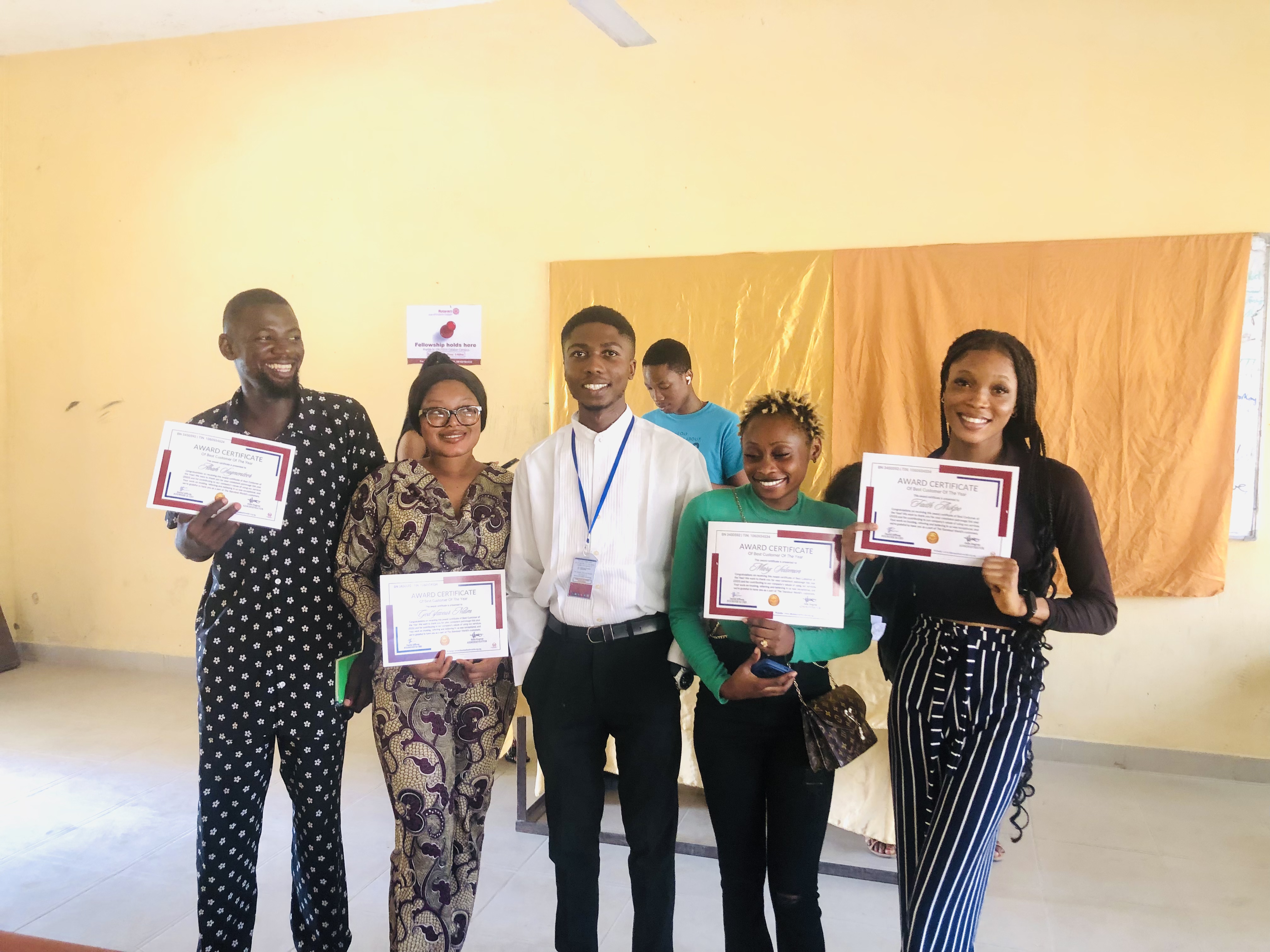 TSWorld Best Customer of The Year Awards.