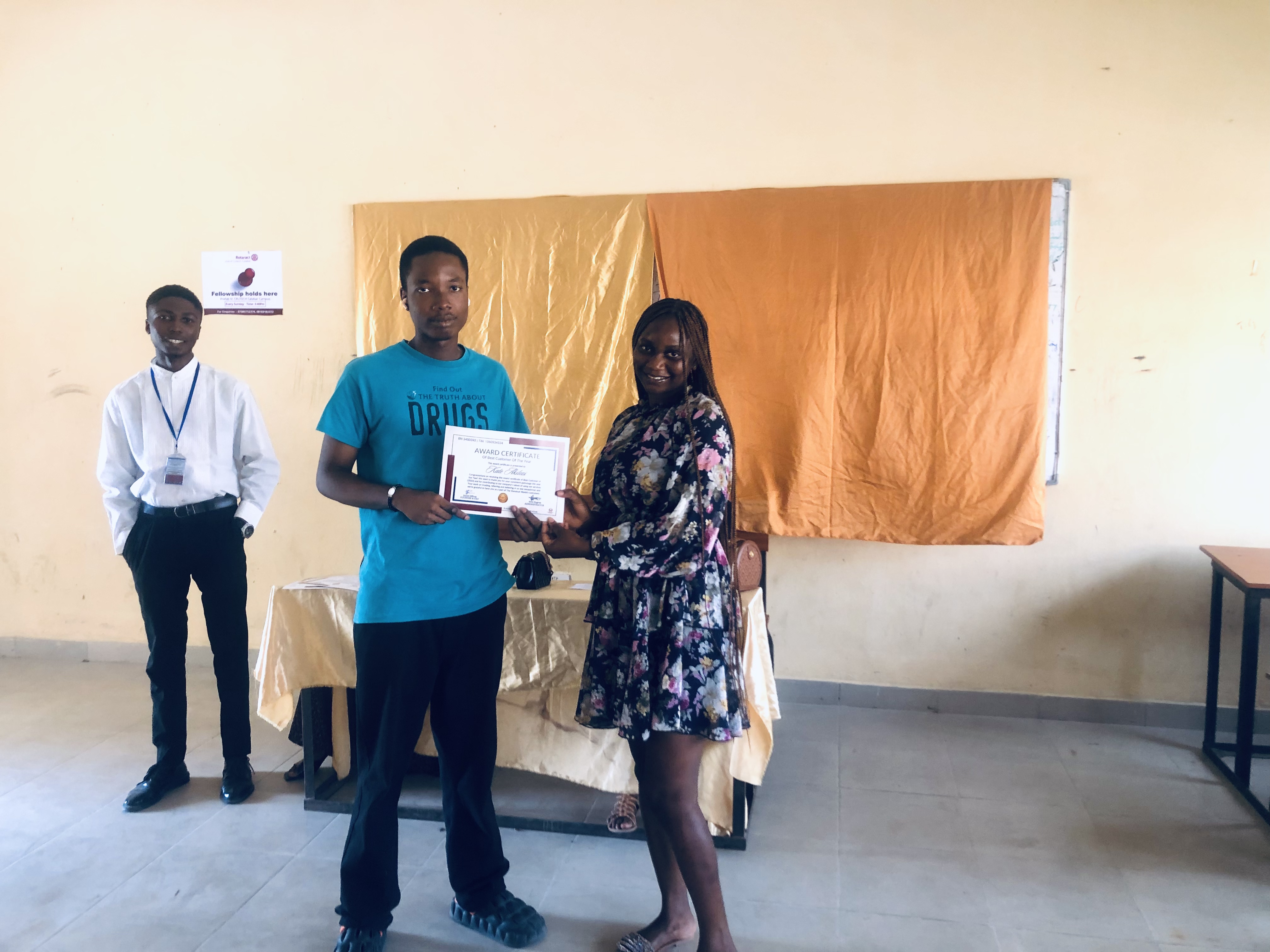 TSWorld Best Customer of The Year Awards.