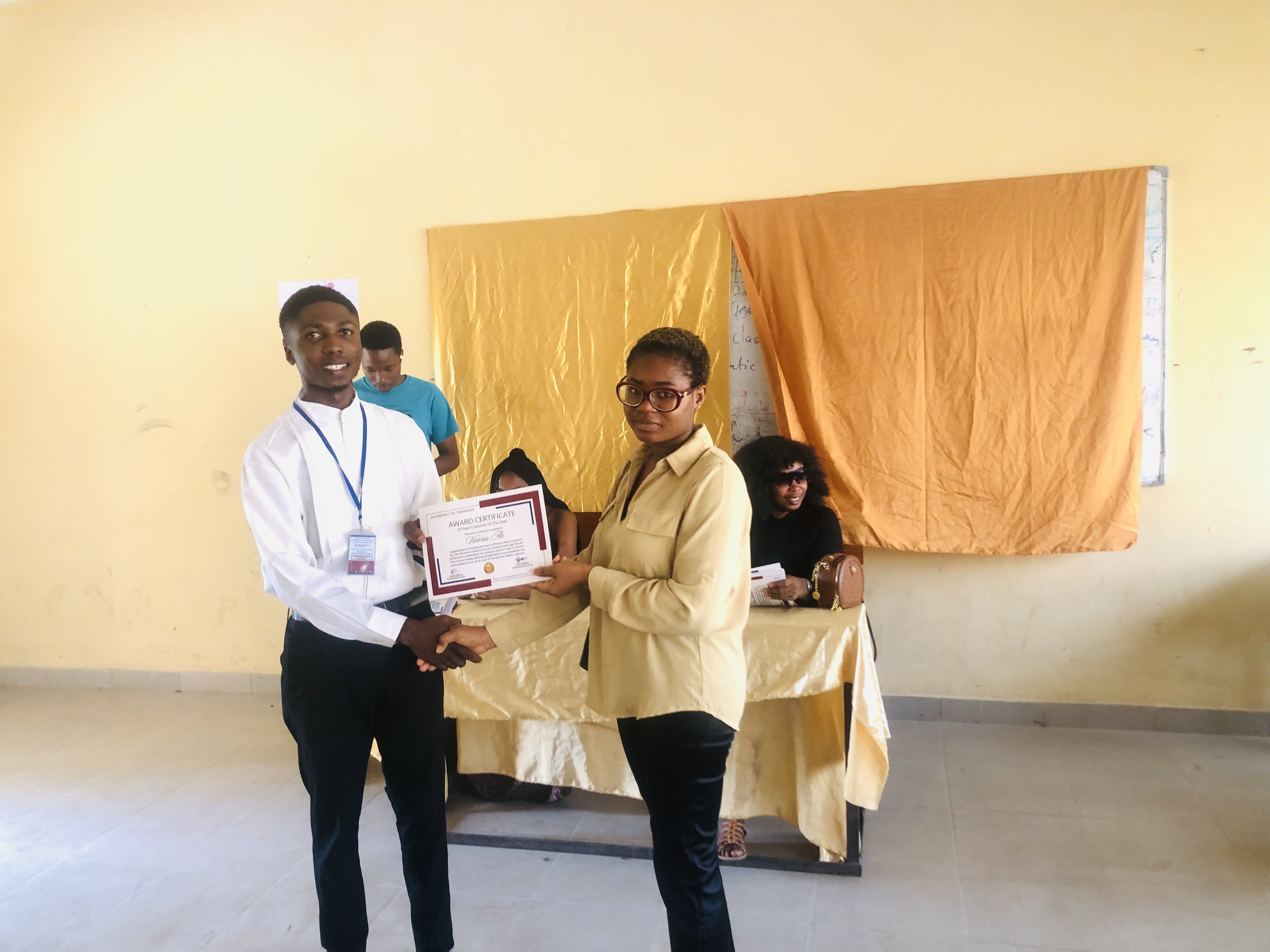 TSWorld Best Customer of The Year Awards.