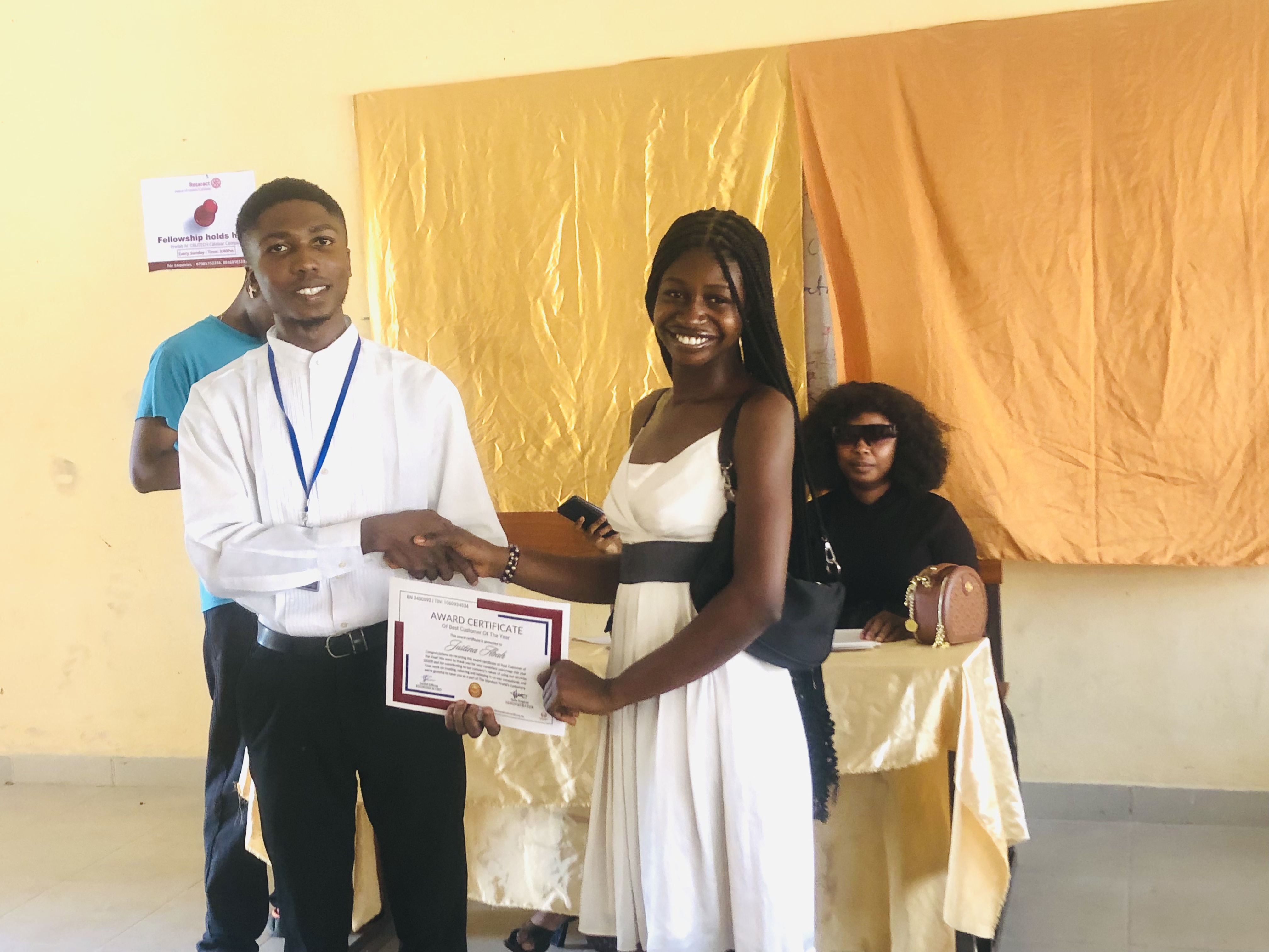 TSWorld Best Customer of The Year Awards.