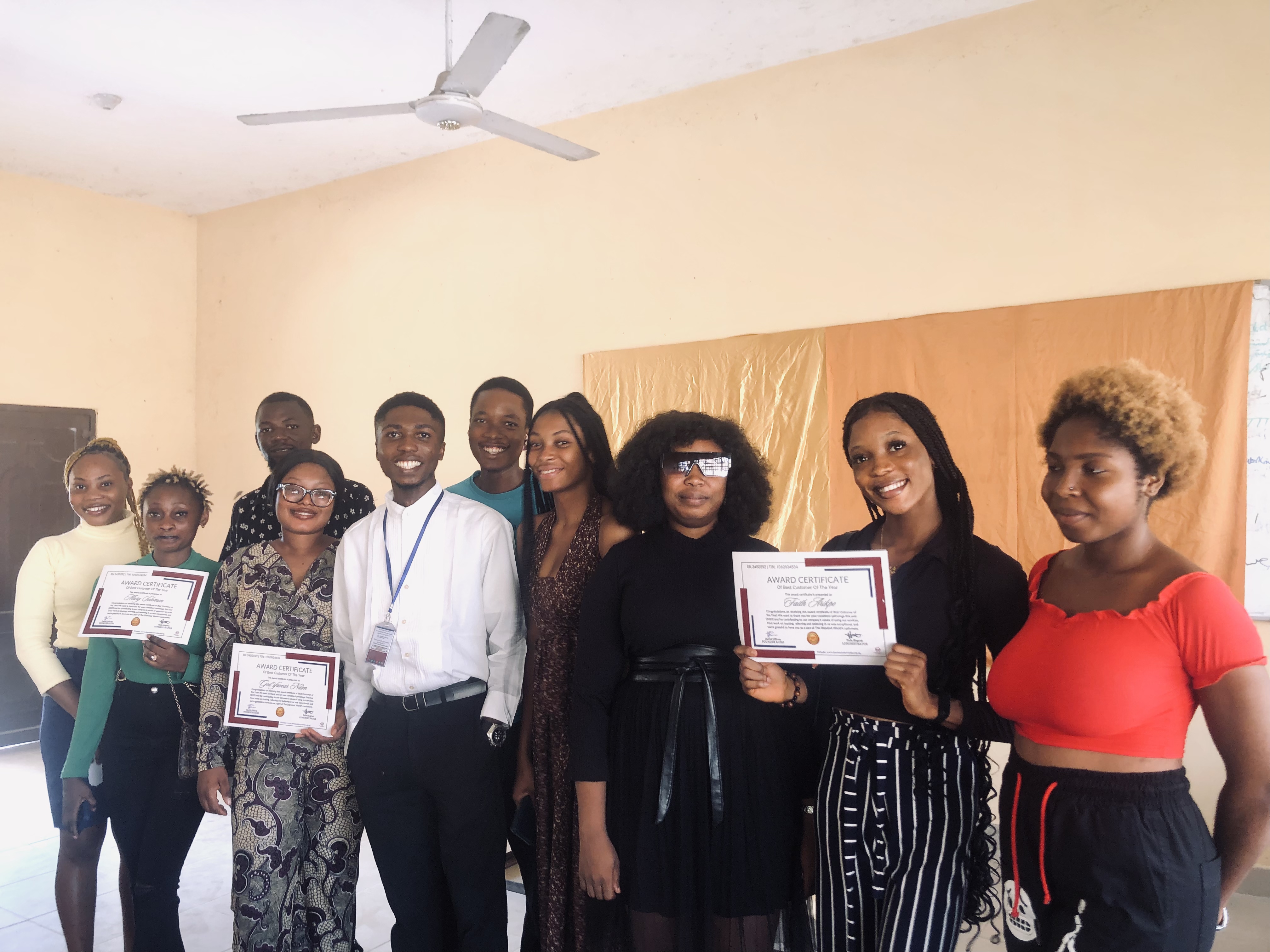 TSWorld Best Customer of The Year Awards.